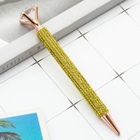 Student Stationery Rotating Metal Crystal Diamond Pen sku image 11