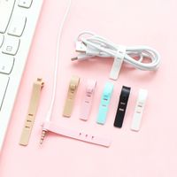 Anti-lost Headset Storage Silicone Cable Tie Data Cable Strap Headset Winder Bundle Protection Rope Cord Manager main image 3