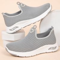 Women's Sports Solid Color Round Toe Sports Shoes sku image 1