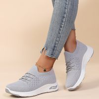 Women's Casual Sports Solid Color Round Toe Sports Shoes main image 3