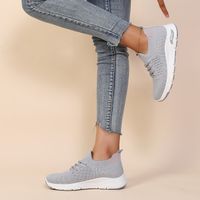 Women's Casual Sports Solid Color Round Toe Sports Shoes main image 4