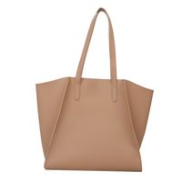 Women's All Seasons Pu Leather Elegant Basic Tote Bag Underarm Bag sku image 1