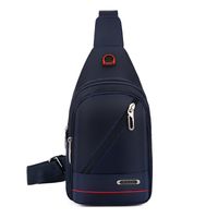 Männer Unternehmen Einfarbig Oxford-stoff Taille Taschen main image 3