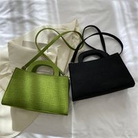 Women's Small Autumn&winter Pu Leather Basic Handbag main image 1
