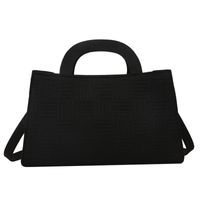 Women's Small Autumn&winter Pu Leather Basic Handbag main image 4