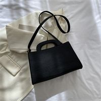 Women's Small Autumn&winter Pu Leather Basic Handbag sku image 1