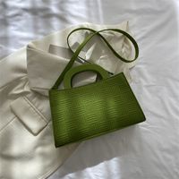 Women's Small Autumn&winter Pu Leather Basic Handbag sku image 2