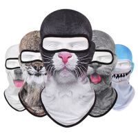 Sweat-absorbent Quick-drying Breathable Mask Men's And Women's Outdoor Cycling Bicycle Sun-proof Headgear Cute Pet Head Cover Animal Scarf main image 5