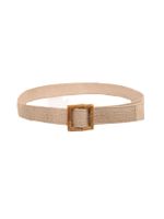 Classic Style Solid Color Nylon Bamboo Handmade Women's Woven Belts main image 5
