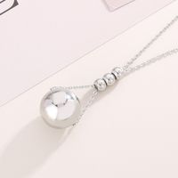 Titanium Steel 18K Gold Plated Casual Simple Style Plating Ball Jewelry Set main image 7