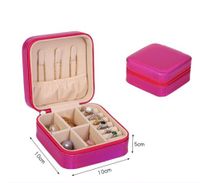 Classic Style Solid Color Pu Leather Wholesale Jewelry Boxes sku image 13