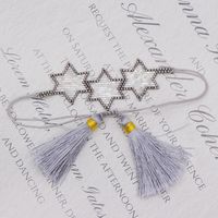 Bohemian Star Glass Knitting Unisex Bracelets 1 Piece sku image 12