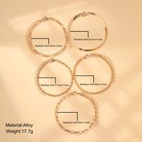 Simple Style Geometric Alloy Plating Women's Bracelets main image 4