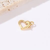 1 Piece Copper Heart Shape Solid Color Elephant Casual Simple Style sku image 3