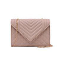 Women's Small Pu Leather Solid Color Streetwear Square Flip Cover Crossbody Bag sku image 3