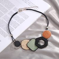 Casual Round Plastic Resin Wholesale Sweater Chain sku image 3