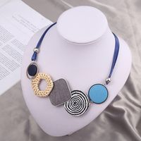 Casual Round Plastic Resin Wholesale Sweater Chain main image 1