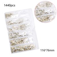Simple Style Square Glass Nail Decoration Accessories 1 Set sku image 11