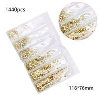 Simple Style Square Glass Nail Decoration Accessories 1 Set sku image 18