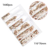 Simple Style Square Glass Nail Decoration Accessories 1 Set sku image 13