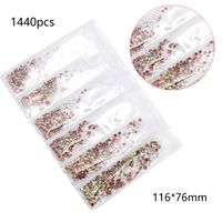 Simple Style Square Glass Nail Decoration Accessories 1 Set sku image 8