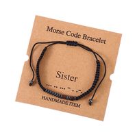 Wholesale Jewelry Retro Round Iron Stone Beaded Bracelets sku image 26