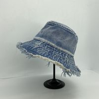 Women's Casual Simple Style Solid Color Wide Eaves Bucket Hat sku image 2