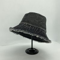 Women's Casual Simple Style Solid Color Wide Eaves Bucket Hat main image 4