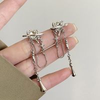1 Pair Korean Style Heart Shape Alloy Drop Earrings main image 6