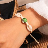 Vacation Solid Color Shell Braid Women's Bracelets main image 4