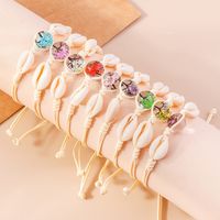 Vacation Solid Color Shell Braid Women's Bracelets main image 3