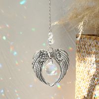 New Simple Wings Crystal Wind Chime Ornament sku image 1