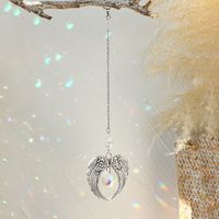 New Simple Wings Crystal Wind Chime Ornament main image 4