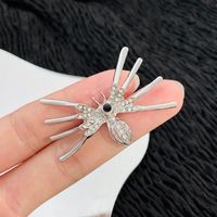 Cartoon Style Simple Style Spider Alloy Inlay Rhinestones Women's Brooches 1 Piece main image 3