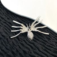 Cartoon Style Simple Style Spider Alloy Inlay Rhinestones Women's Brooches 1 Piece main image 2