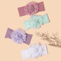 Sweet Simple Style Flower Polyester Hair Band main image 5