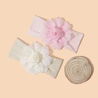 Sweet Simple Style Flower Polyester Hair Band main image 4