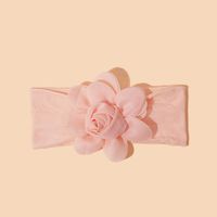 Sweet Simple Style Flower Polyester Hair Band sku image 2