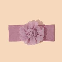 Sweet Simple Style Flower Polyester Hair Band sku image 3