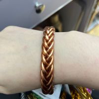 Simple Style Solid Color Silica Gel Braid Unisex Wristband sku image 16