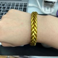 Simple Style Solid Color Silica Gel Braid Unisex Wristband sku image 14