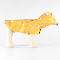 Rainproof Breathable Printing Reflective Dog Raincoat Pet Clothing main image 1