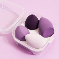 Simple Style Multicolor Hydrophilic Non-latex Makeup Sponge 1 Set sku image 10