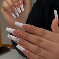 Estilo Moderno Gotitas De Agua Forma De Corazón Abs Usar Manicura 1 Juego sku image 2