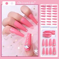 Estilo Moderno Gotitas De Agua Forma De Corazón Abs Usar Manicura 1 Juego sku image 17