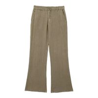 Women's Streetwear Solid Color Linen Button Pants Sets main image 4