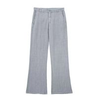 Women's Streetwear Solid Color Linen Button Pants Sets main image 2