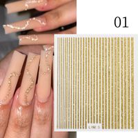 Simple Style Shiny Solid Color Onion Powder Nail Decoration Accessories 1 Piece sku image 1