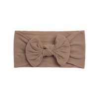 Girl's Simple Style Bow Knot Polyester Cotton Braid Hair Band sku image 29