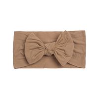 Girl's Simple Style Bow Knot Polyester Cotton Braid Hair Band sku image 27
